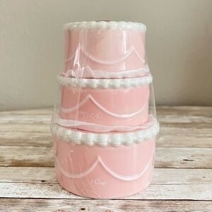 NEW Target Bullseyes Playground Valentines Day 3-Tier Cake Measuring Cups Set🎀